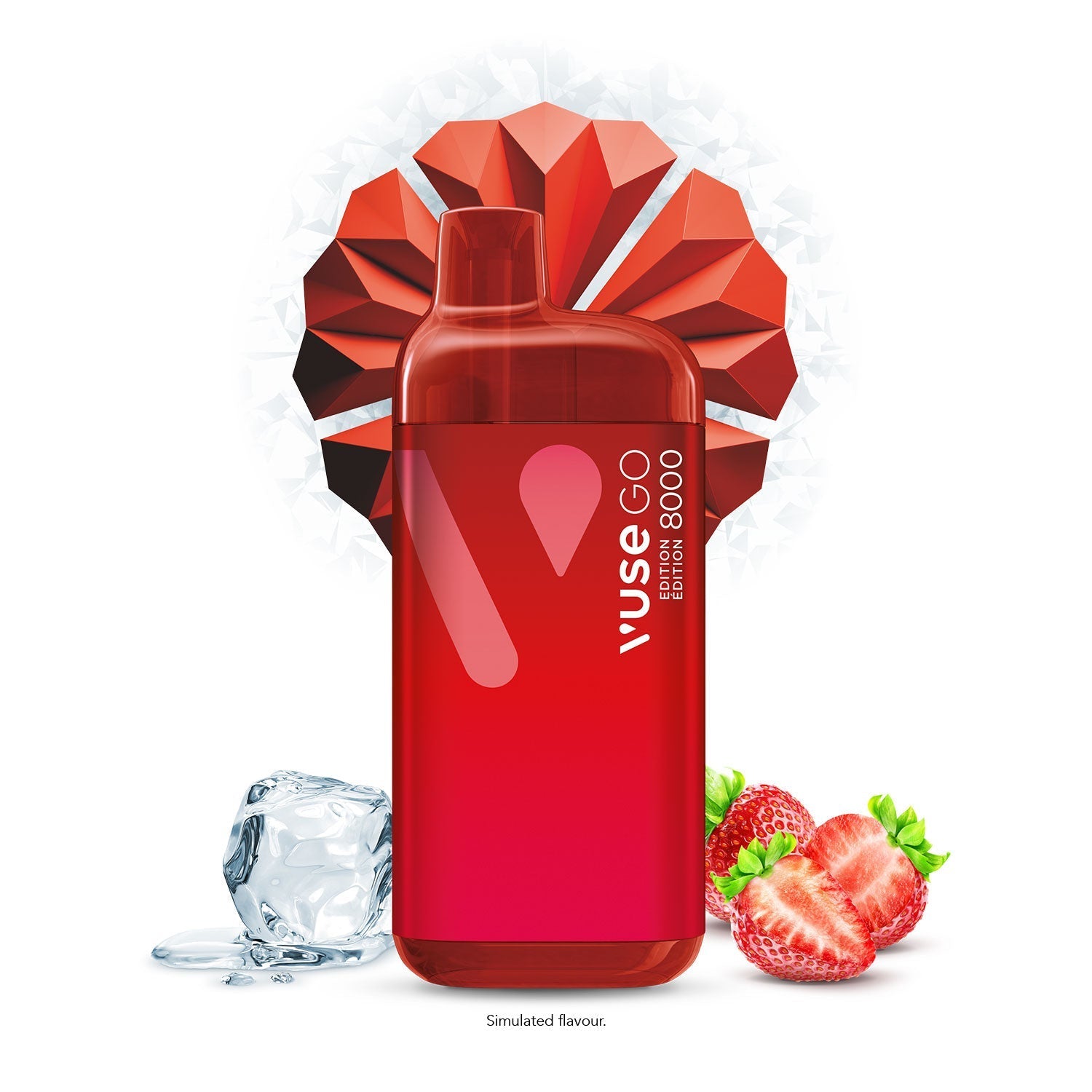 Vuse GO Edition 8000 - Strawberry Ice Smoke2Snack Vuse GO Edition 8000 - Strawberry Ice Smoke2Snack