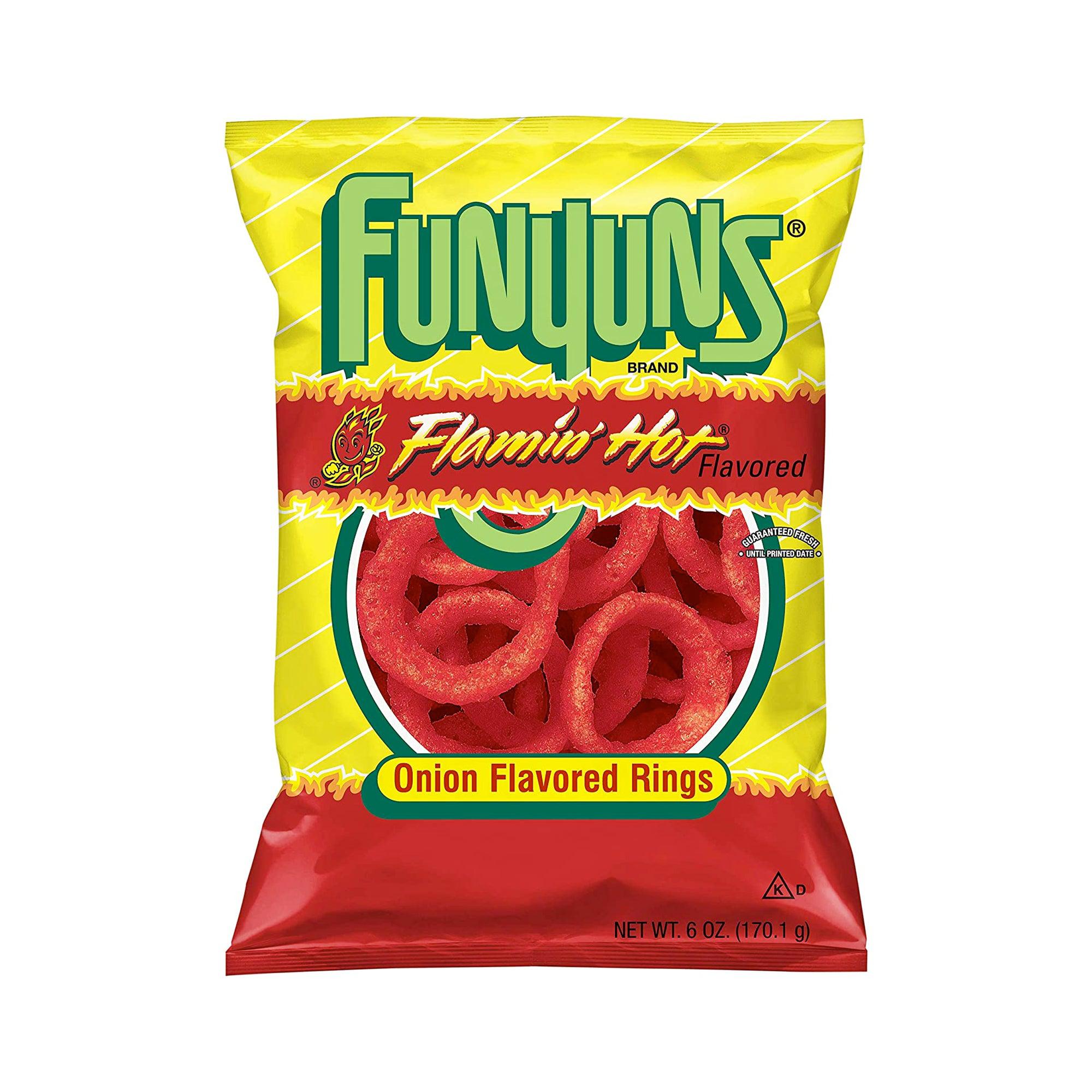 Funyuns Flamin Hot Onion Flavored Rings 170.1g – Smoke2Snack