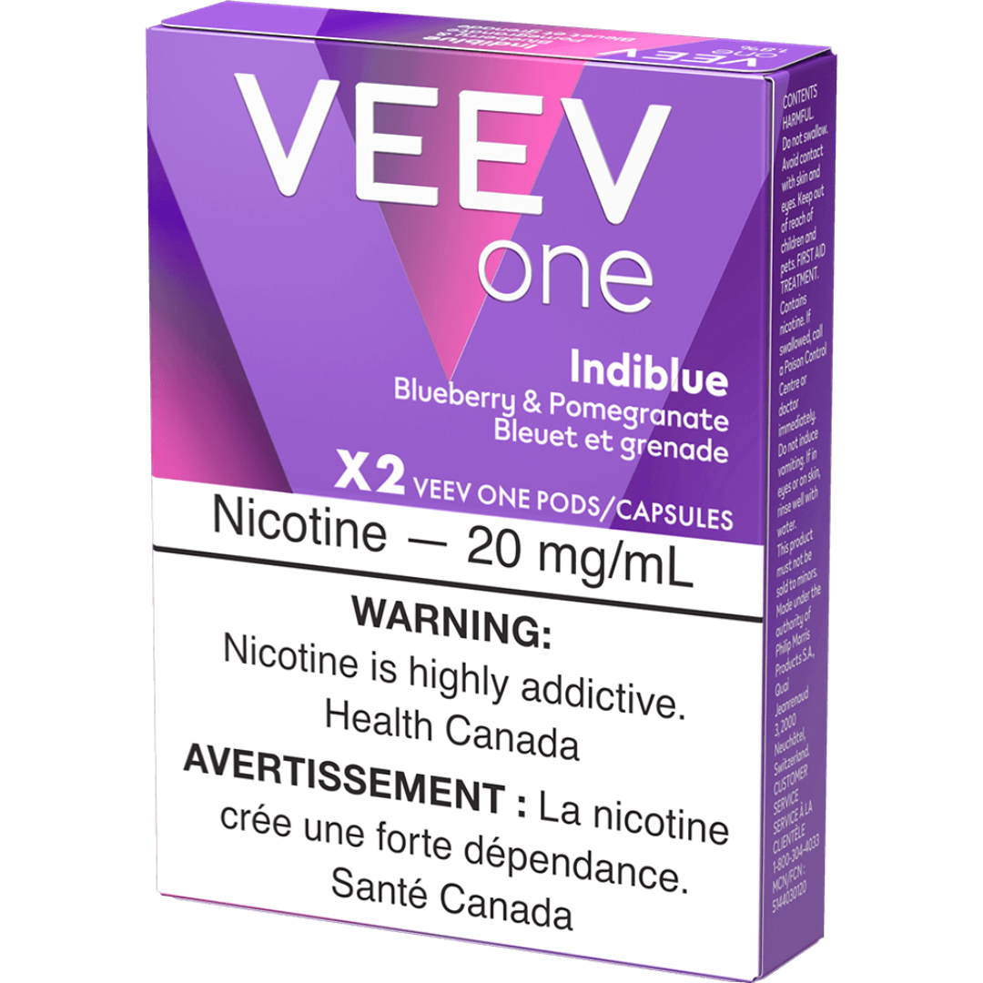 VEEV ONE Indiblue- Blueberry & Pomegranate Smoke2Snack VEEV ONE Indiblue- Blueberry & Pomegranate Smoke2Snack