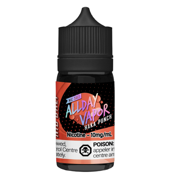 Allday Vapor Haka Punch 30ml Nicotine Salt eLiquids Best Vape Shop In Canada – Smoke2Snack