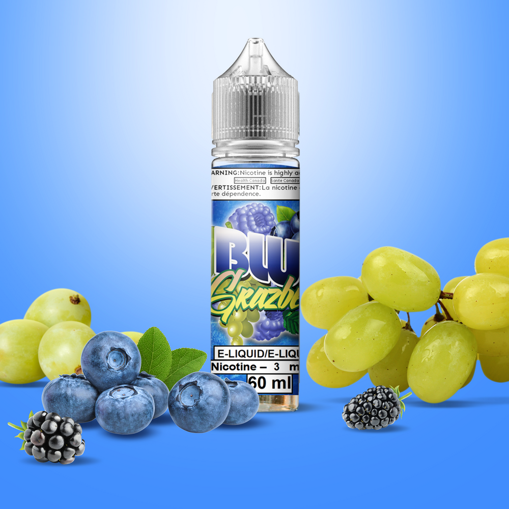 Buy Now Vango Blue Grazberry 30ml Nicotine Salt eLiquids Best Vape Shop In Canada – Smoke2Snack