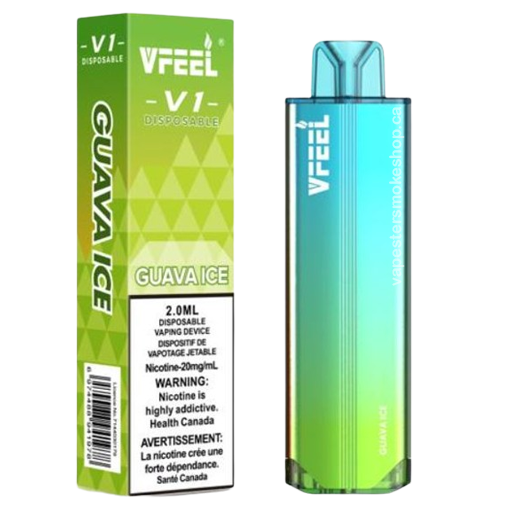 Buy Now VFEEL V1 Guava Ice 6000 Puffs Disposables Best Vape Shop In Canada Smoke2Snack Buy Now VFEEL V1 Guava Ice 6000 Puffs Disposables Best Vape Shop In Canada Smoke2Snack