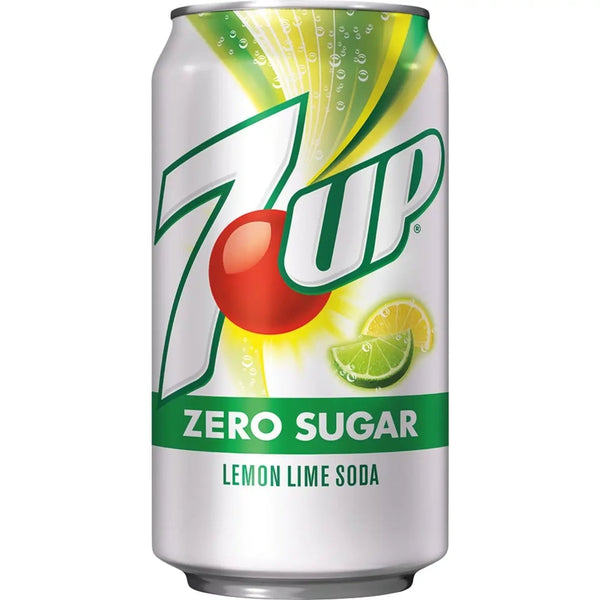 7up Lemon Lime Zero Sugar 355ml