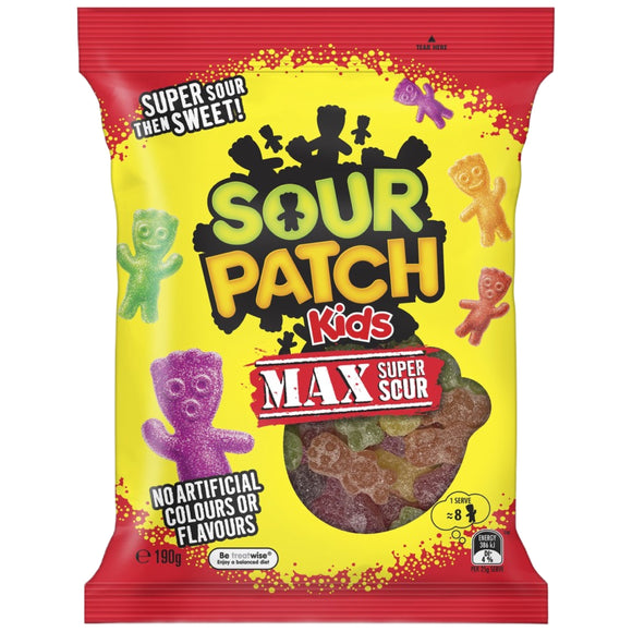 Sour Patch Kids Max Super Sour 170g