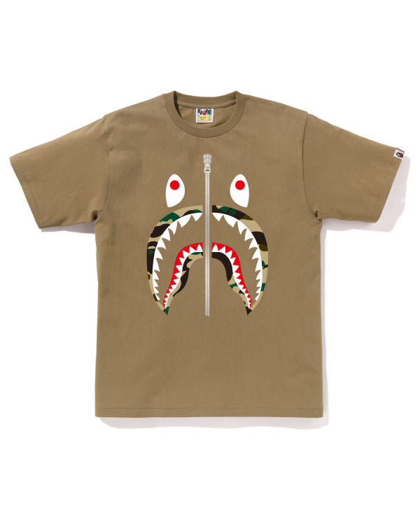 Bape T Shirt 1st Camo Shark White Smoke2Snack