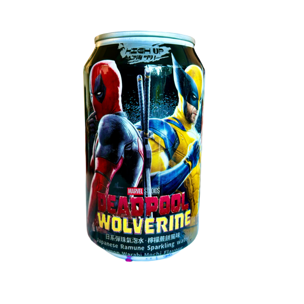 High Up marvel deadpool wolverine lemon warabi mochi flavor 330ml