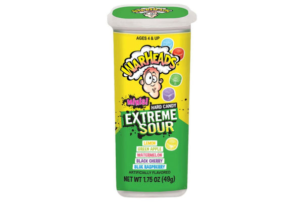 Warheads Minis Hard Candy Extreme Sour 48g