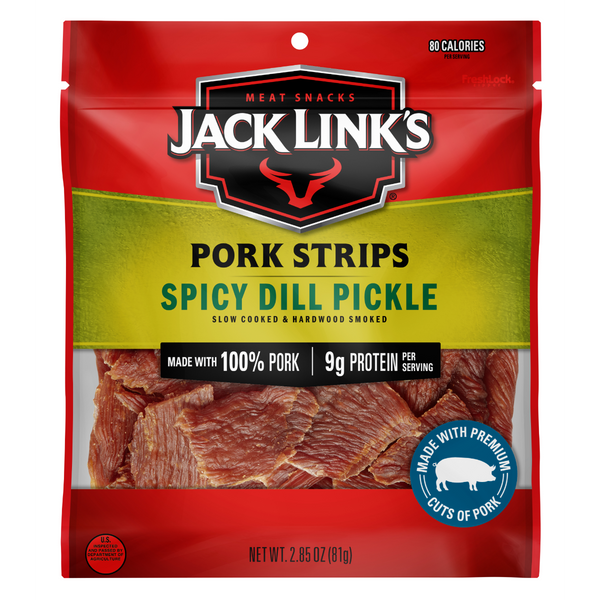 Jack Links Pork Strips Spicy Dill Pickle 81g