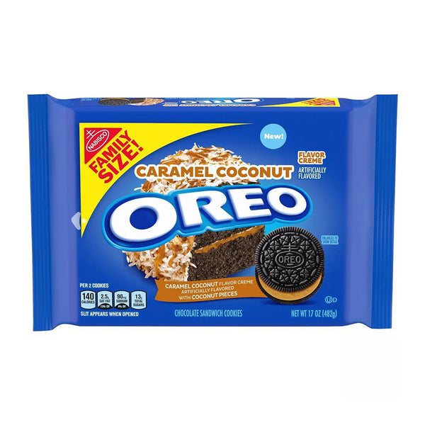 Oreo Caramel Coconut Family size 482g