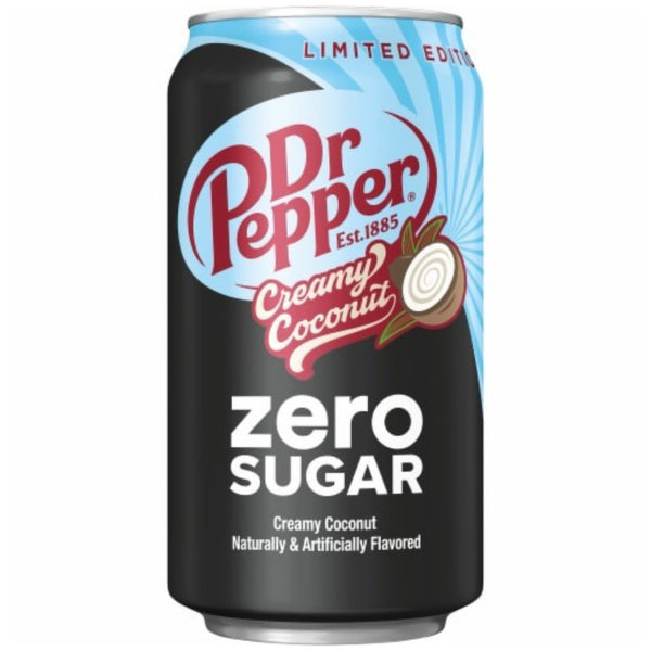 Dr Pepper Creamy Coconut Zero Sugar 355ml