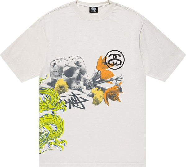 Stussy Tee Strike Pigment Dyed Tee Natural