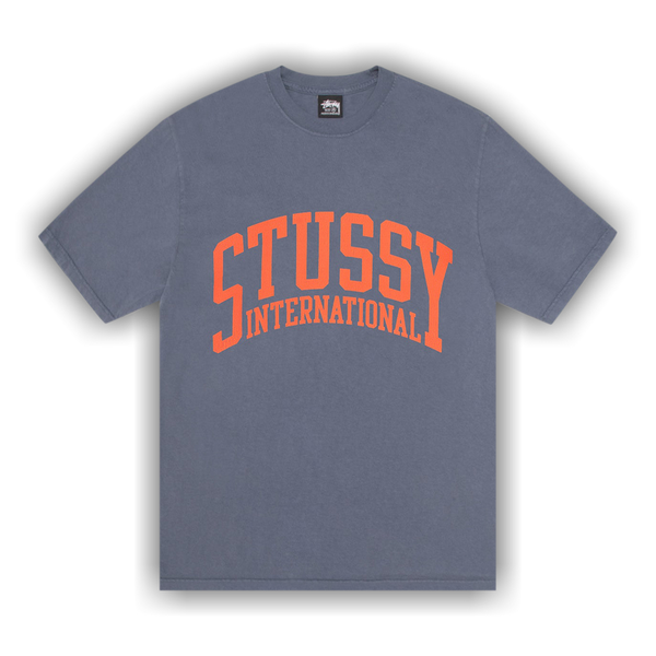 Stussy Tee Burly Threads Indigo