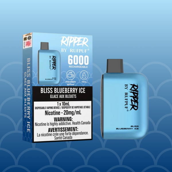 Rufpuf Ripper Blueberry Ice 8000