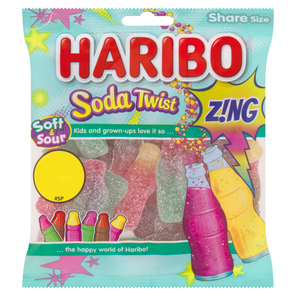 Haribo Soda Twist Zing