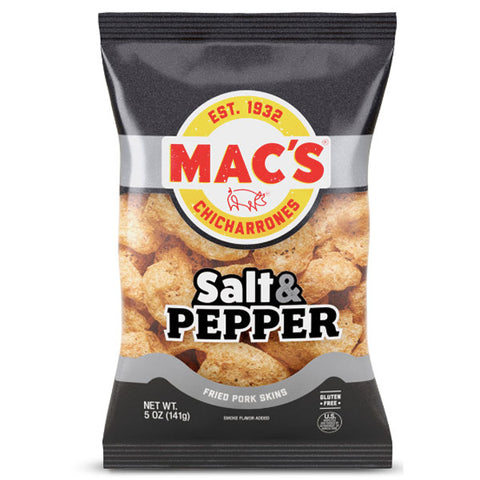 Mac's Fried Pork Skins Salt & Pepper