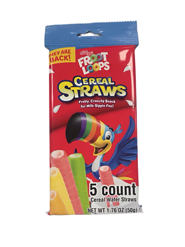 Kellogs Froot Loops Cereal Straws