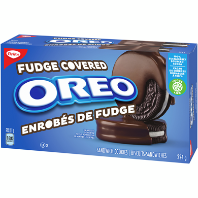 Oreo Fudge Covered 224g