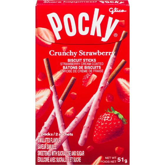 Pocky Crunchy Strawberry 51g