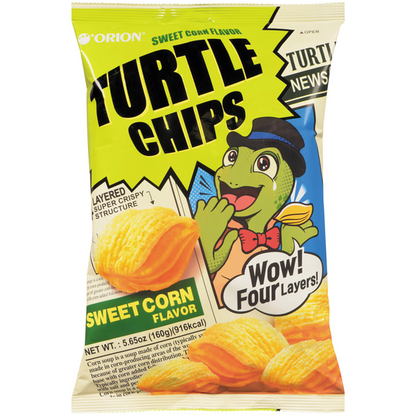 Turtle Chips Sweet Corn Flavor 160g