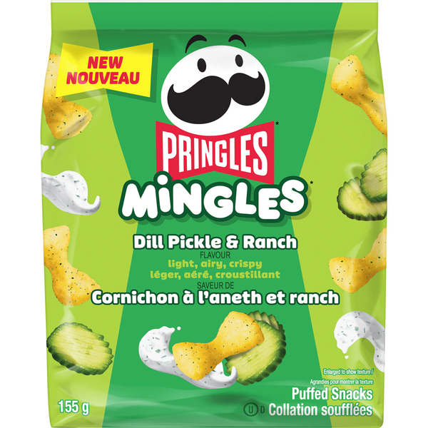 Pringles MIngles Dill Pickle & Ranch