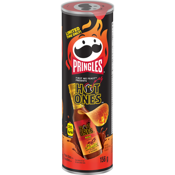 Pringles Hot Ones Rojo 158g