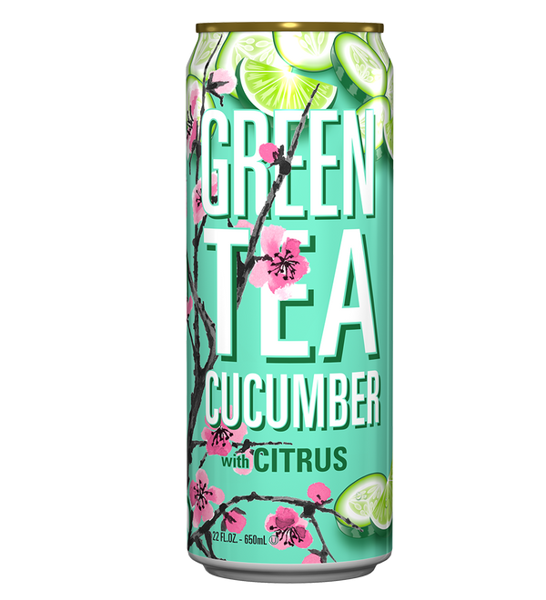 Arizona Green Tea Cucumber With Citrus 650ml