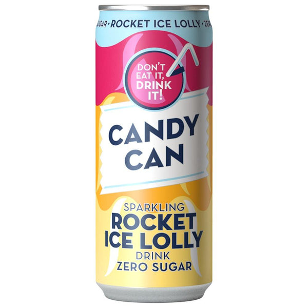 Candy Can Rocket Ice Lolly 330ml