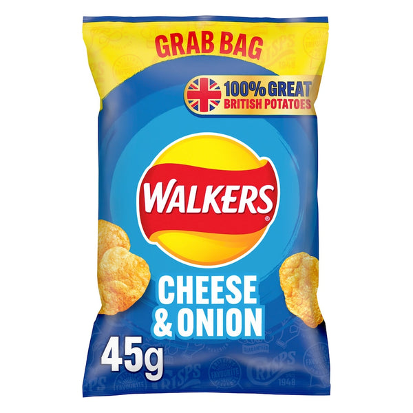 Walkers Grab Bag Cheese & Onion 45g