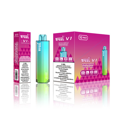 VFEEL Krazy Bar Kiwi Passionfruit Guava 8000 Puffs