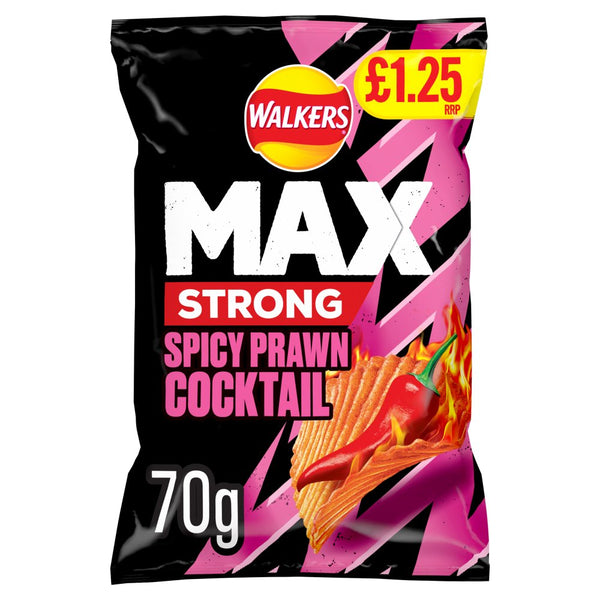 Walkers Max Spicy Prawn Cocktail 70g