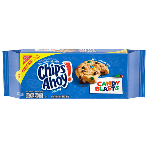 Chips Ahoy Candy Blast Family Size 535g