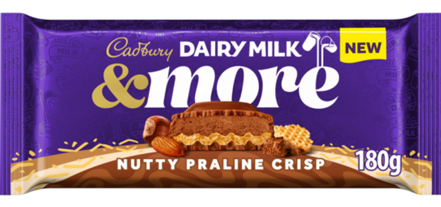 Cadbury Dairy Milk Nutty Praline Crisp 180g – Smoke2Snack