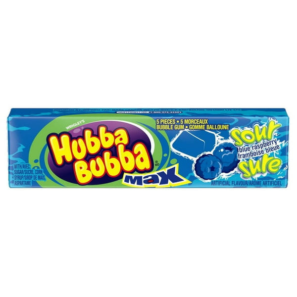 Hubba Bubba  Blur Raspberry Sour Max Bubble Gum