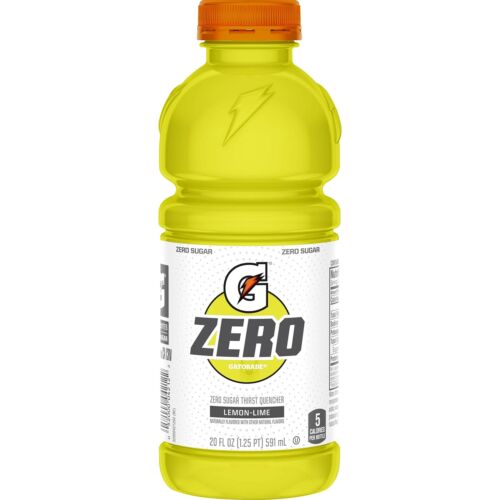 Gatorade Zero Sugar Thirst Lemon Lime 591ml