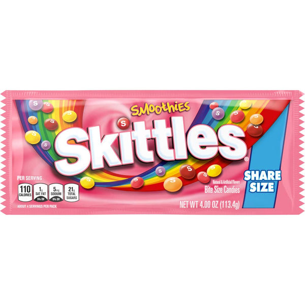 Skittles Smoothies Share Size 113.4g