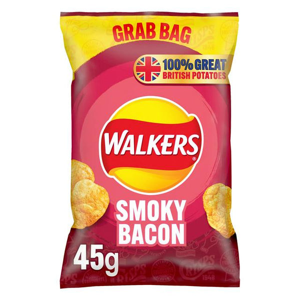 Walkers Smoky Bacon 45g