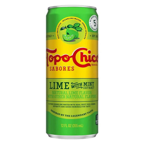 TopoChico Lime With Mint Extract