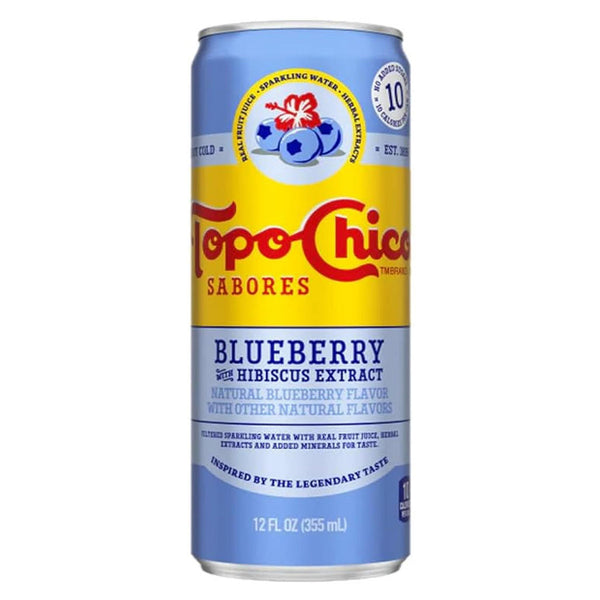 TopoChico Blueberry With Hibiscus Extract