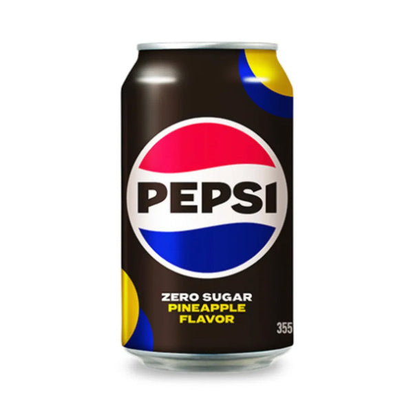 Pepsi Pineapple Flavour Zero Sugar 355ml