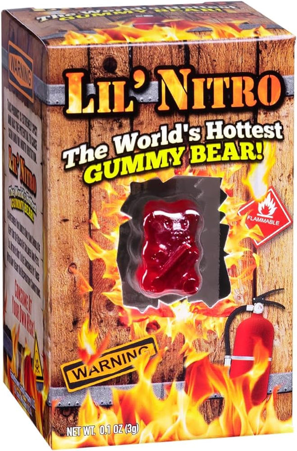 Lil' Nitro The World's Hottest Gummy Bear 3g