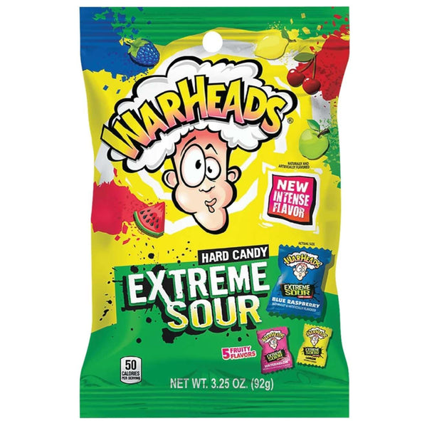 War Heads Extreme Sour Hard Candy 92g