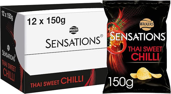 Walkers Sensetions Thai Sweet Chilli 150g