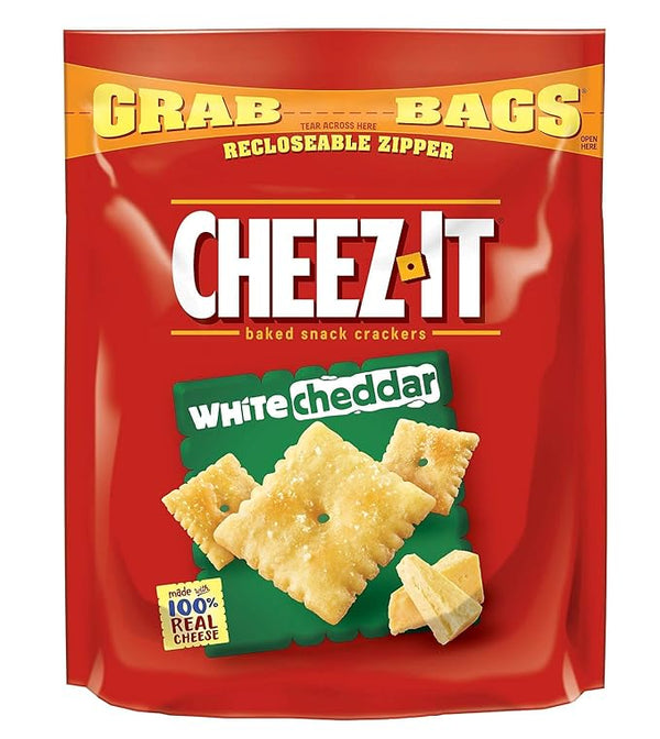 Cheez It Grab Bags Crackers White Cheddar