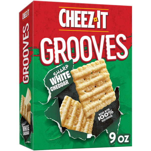 Cheez It Grooves Sharp White Cheddar 92gm