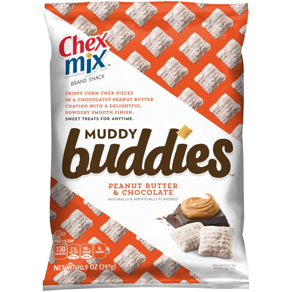 Chex Mix Muddy buddies peanut butter & chocolate