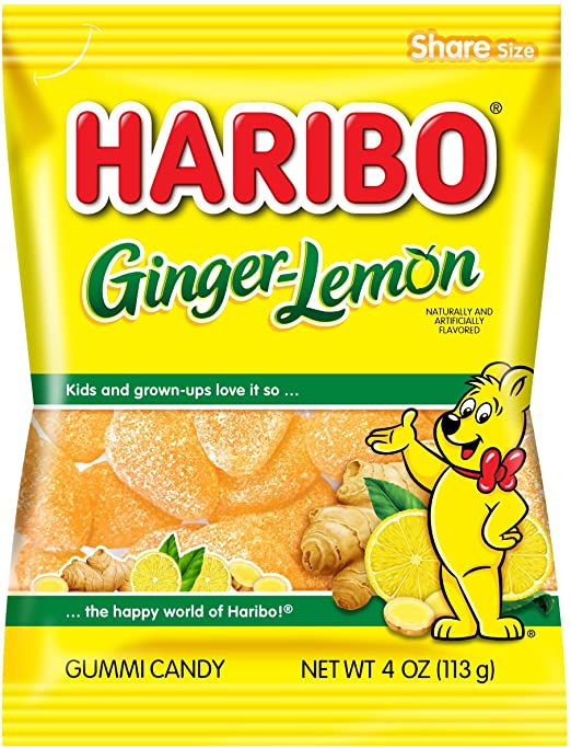 Haribo Ginger Lemon 113g