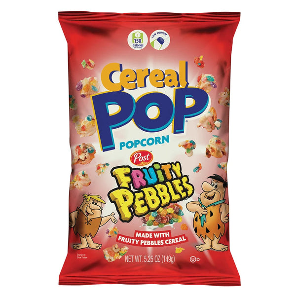 Cereal Pop Popcorn Fruity Pebbles
