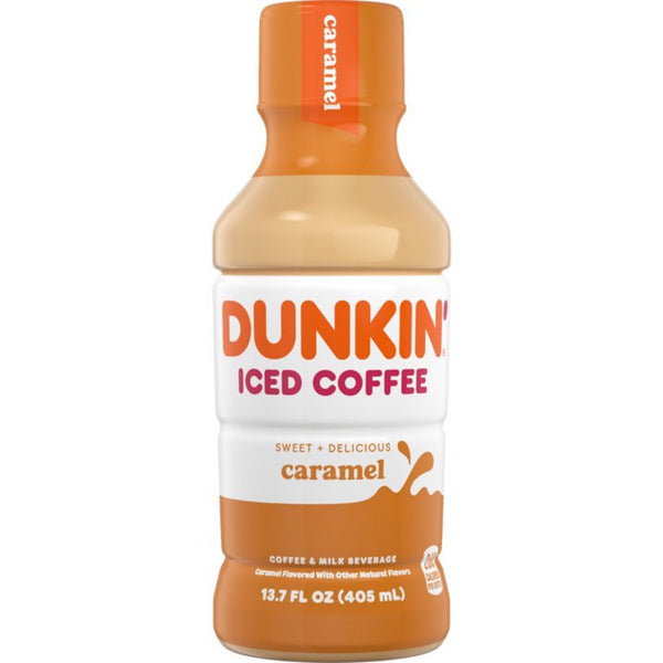 Dunkin Iced Coffee Caramel