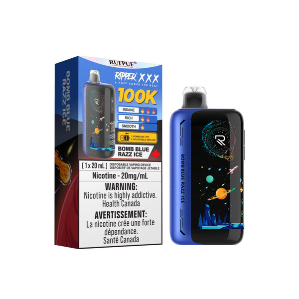 Rufpuf Ripper xxx 100k Bomb Blue Razz Ice