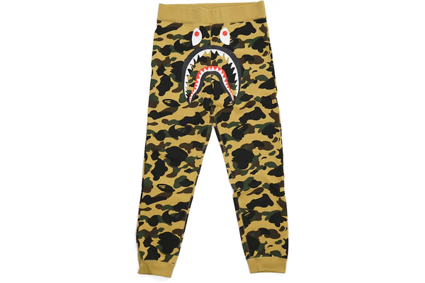 Bape Sweatpants 1st Camo Shark Sweatpants Green